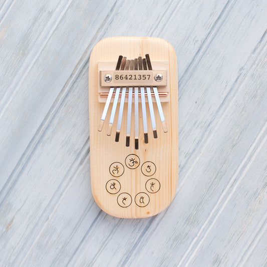 Chakra Engraved Thumb Piano