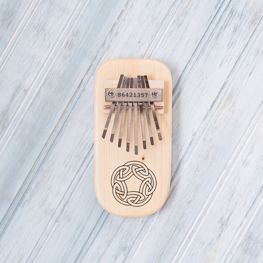 Celtic Knot Engraved Thumb Piano